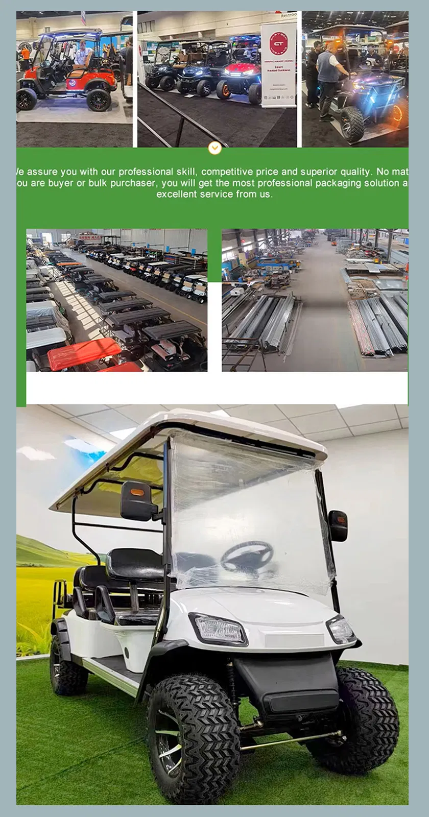 Electric Golf Cart 4 Seater