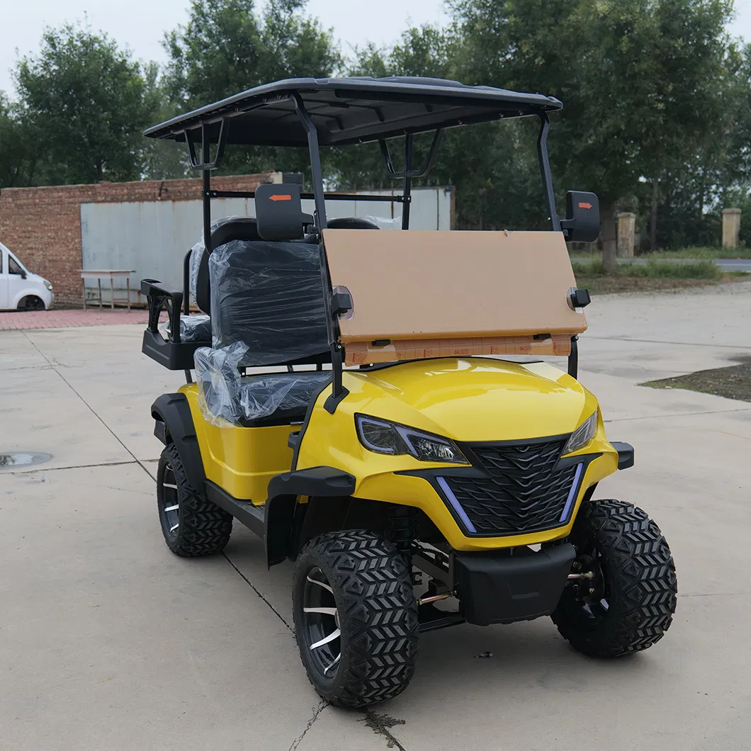 Custom Stable Efficient High Speed Electric Golf Cart for Four