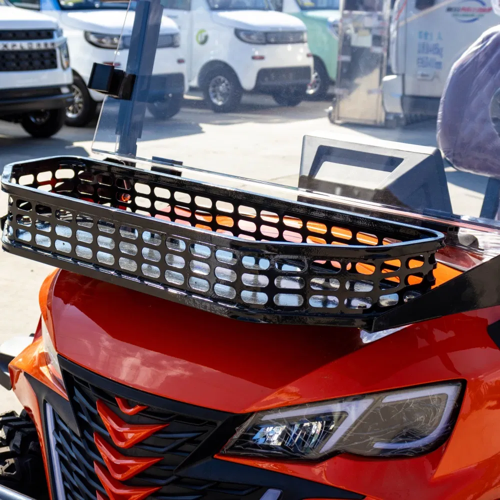 CE Approved Luxury Design 2/4/6 Seats Electric Golf Cart with Bumper 60V Battery Custom Features