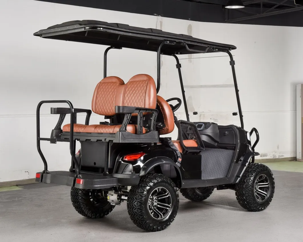Electric Golf Cart Front View