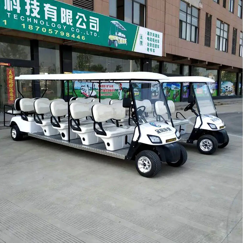 48/60/72V 4000/5000/7000W 12 Seats Lead-Acid/Lithium Battery Solar Panels Electric Golf Cart