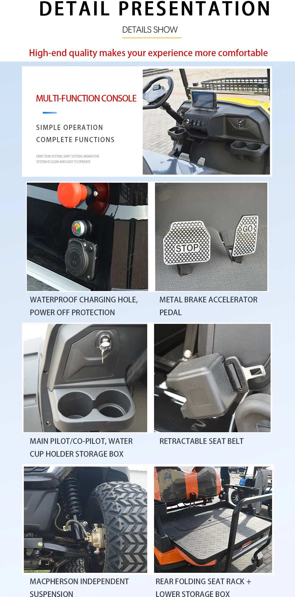 Electric Golf Cart View 10