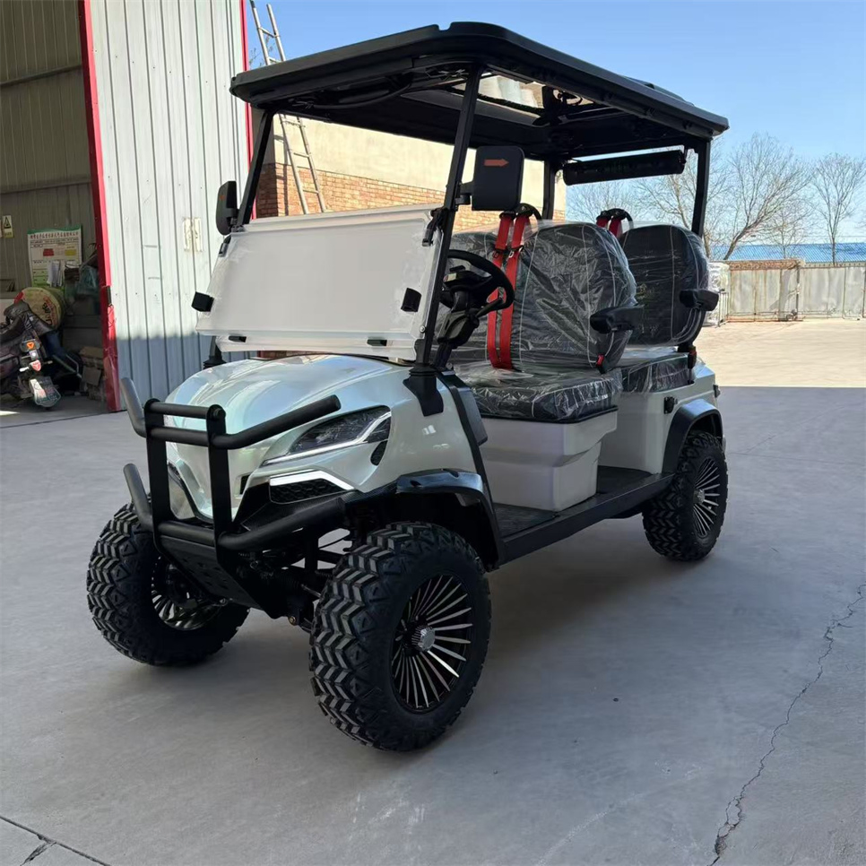 2 4 6 Person 48V 60V 72V Street Legal Golf Cart High Quality off Road 4 Seat Buggy Electric Golf Cart Club Car