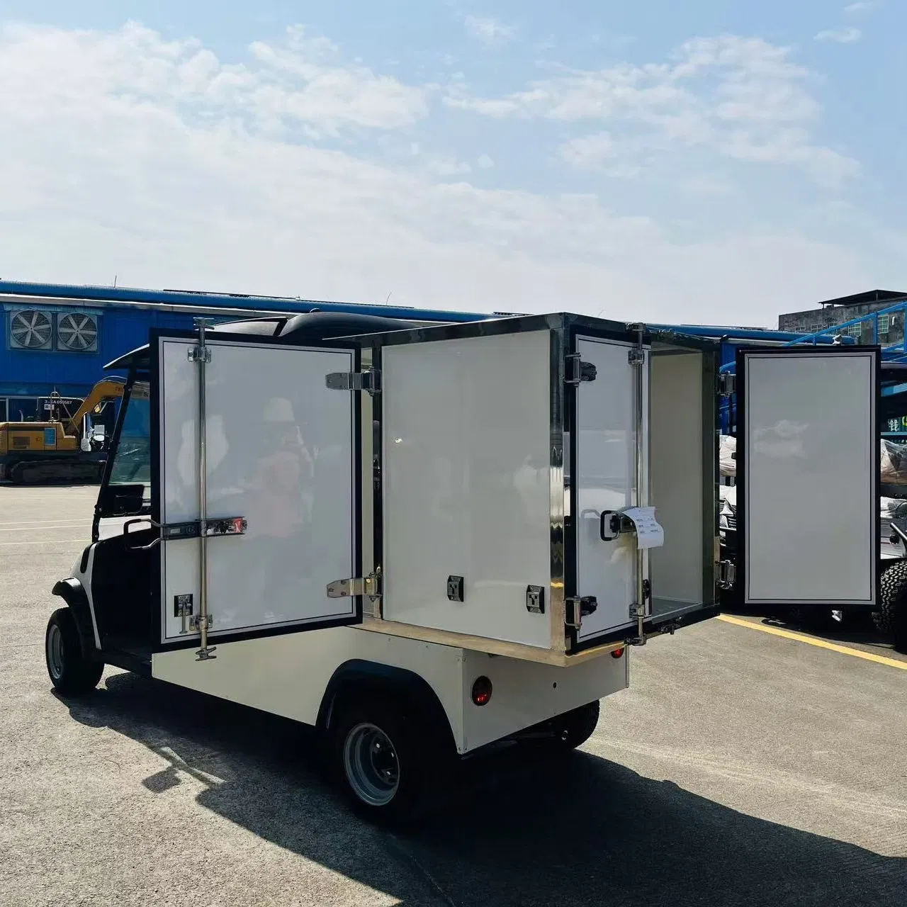 Cargo Box Golf Cart Utility Cart Hotel Farm Animal Cart 300-500kg Cargo Box