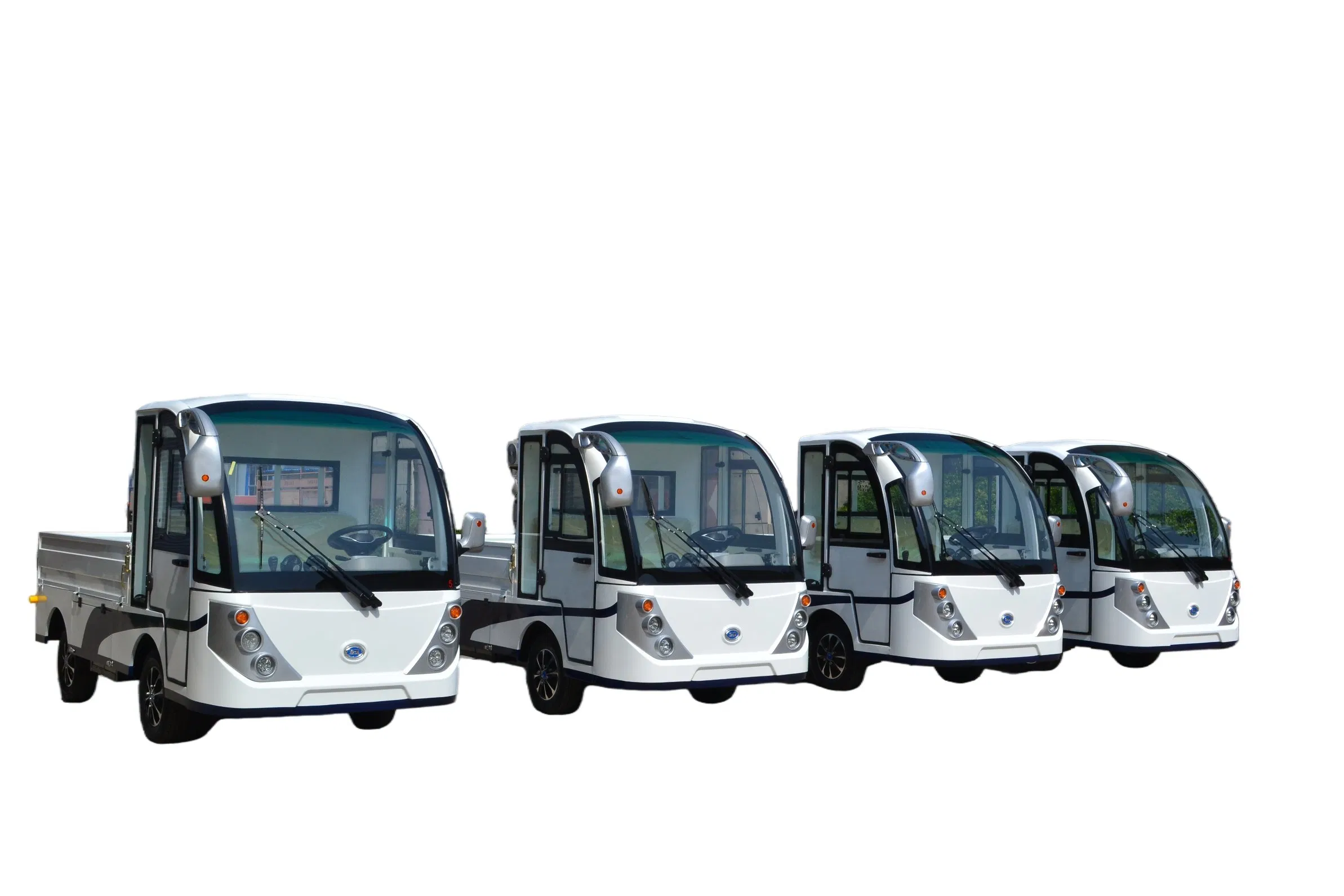 Heavy - Duty 1 - Ton Electric Transport Cart for Industrial Transport Needs