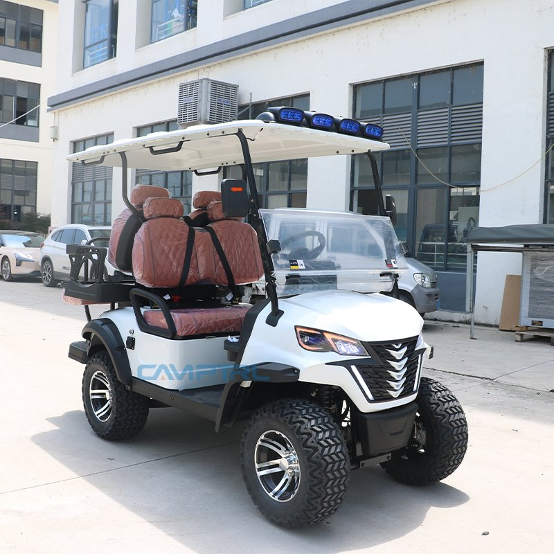 Custom Luxury 6-Passenger Electric Golf Cart with Lithium Battery