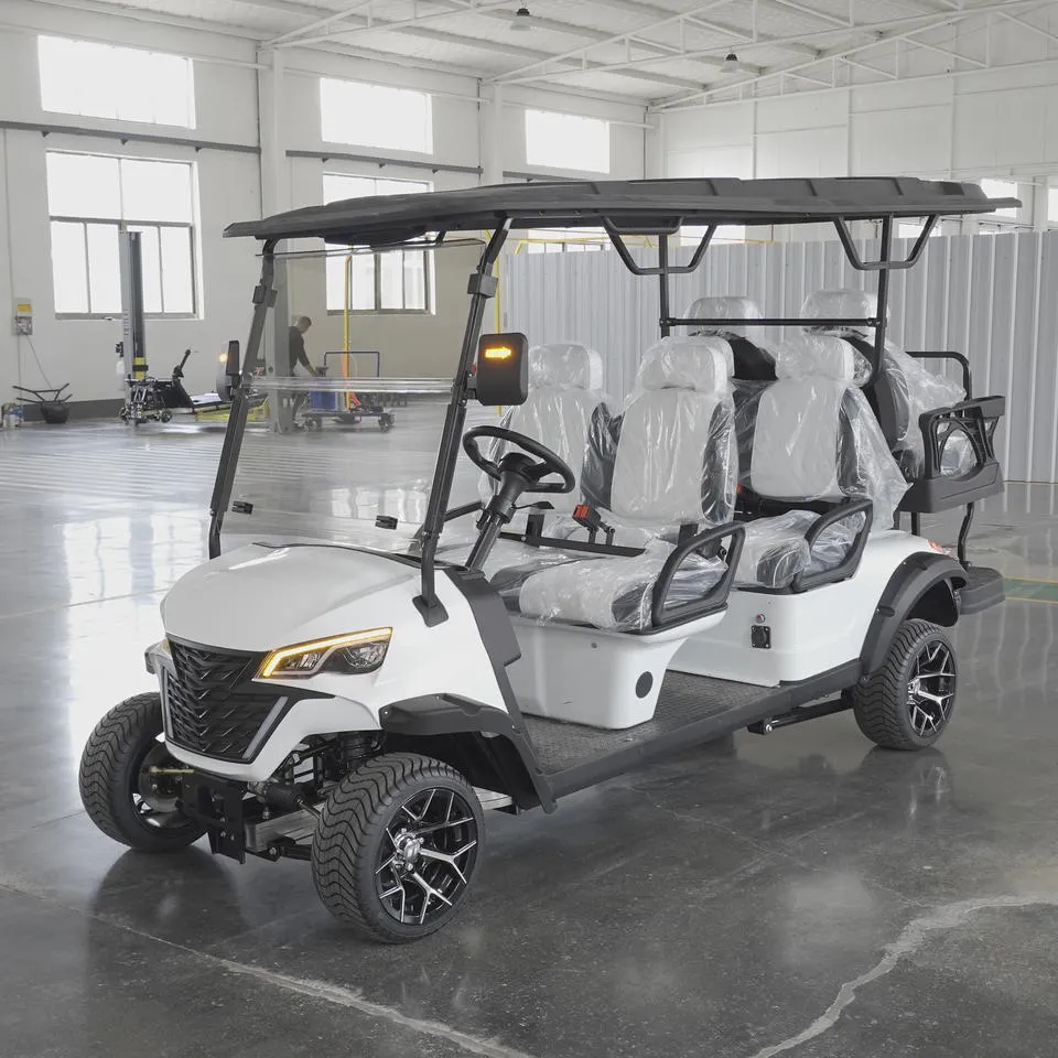 6 Seat Golf Cart Blue