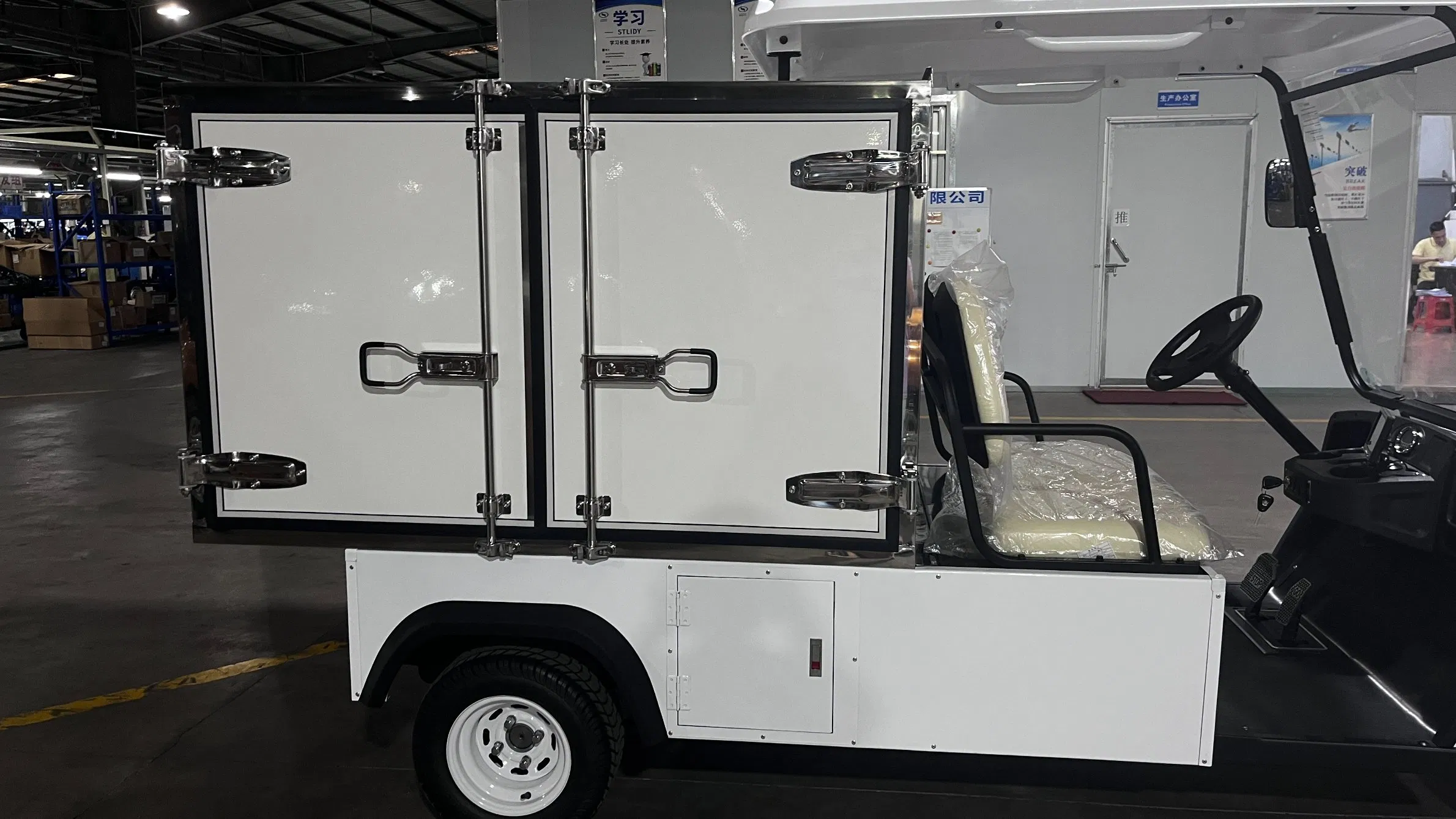 Cargo Box Golf Cart Utility Cart Hotel Farm Animal Cart 300-500kg Cargo Box