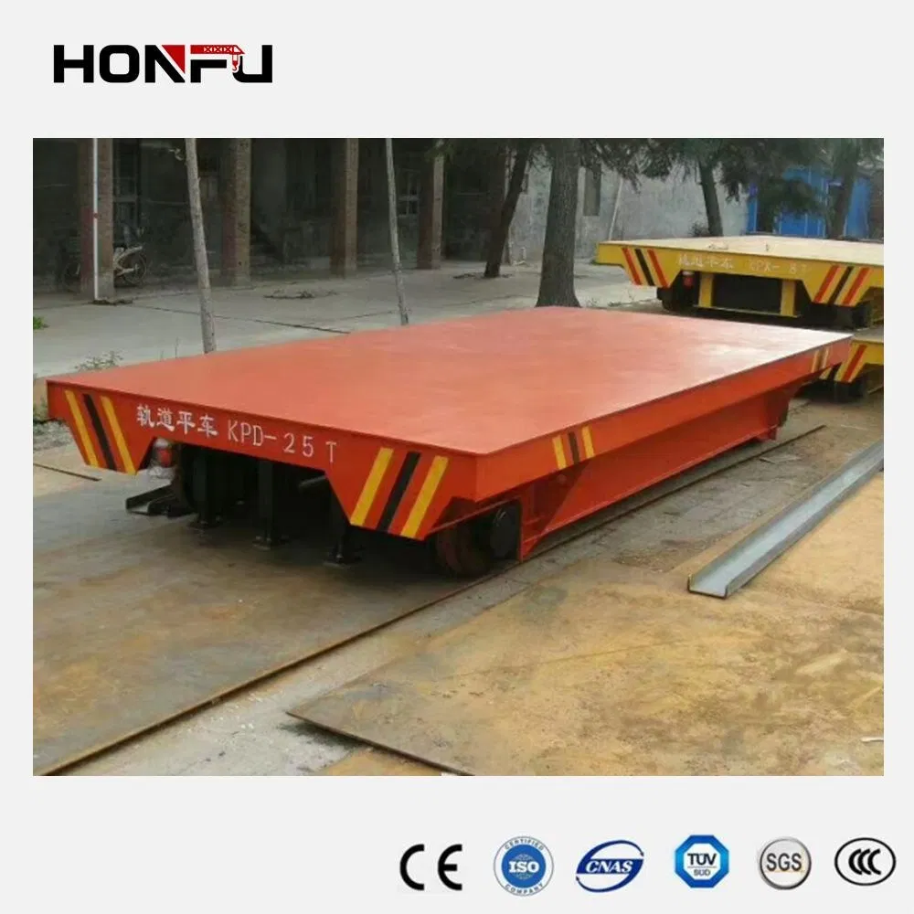 Remote Control Electric Industrial Cargo Transport Cars Motorized Handling Trolley Cart with High Quality