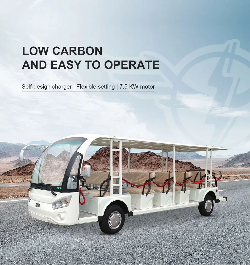 Electric Shuttle Bus Detail 1