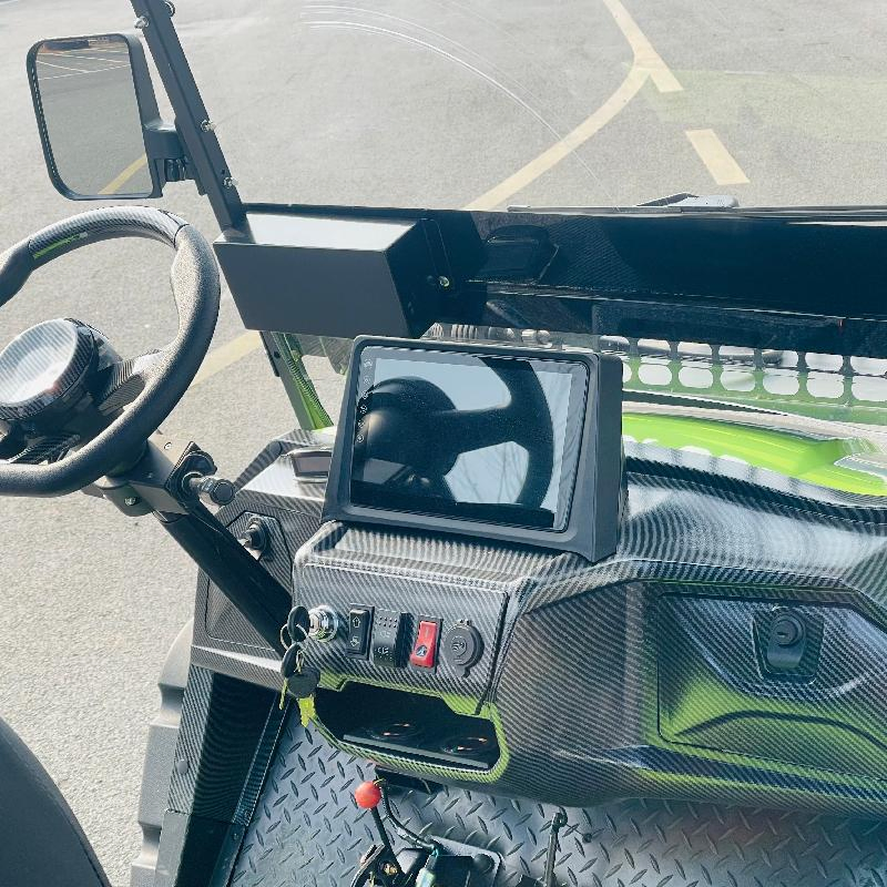 Custom Multifunction Equipped with Ambient Lights and Spotlights Farm Utility off Road Vehicle Gas or Electric Mini Golf Cars 4 Person Golf Cart