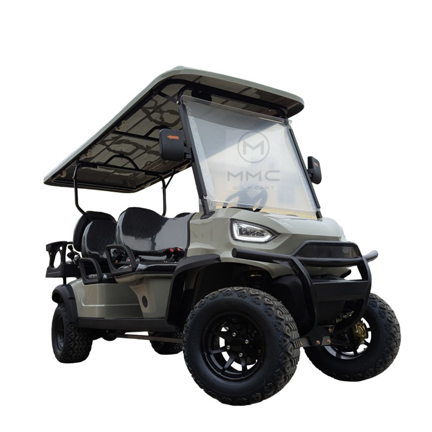 Wholesale Classic Luxury 6 Seater Custom Street Legal off-Road Lithium Battery Electric Golf Carts with Solar Power Panel Golf Cart