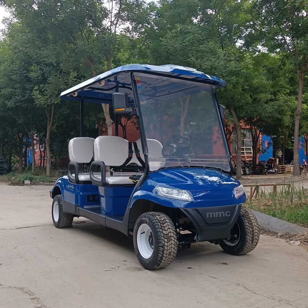 OEM/ODM 48V/60V/72V 2 4 6 8 Seater Electric Golf Car Lead Acid/Lithium Battery/Solar Panels Golf Carts