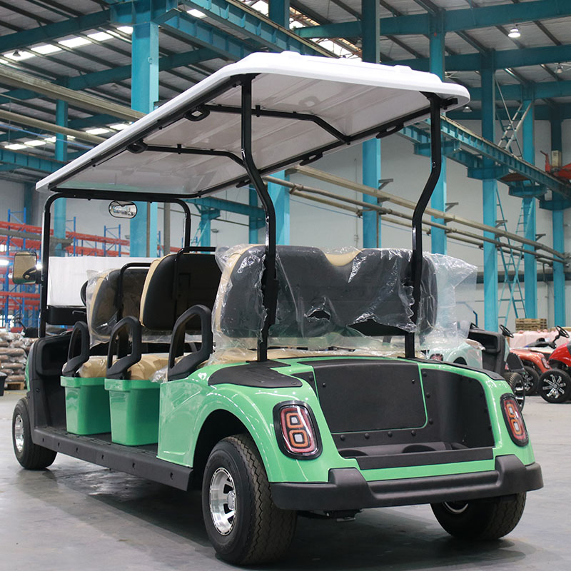 6-Seater Sightseeing Cart Golf Cart for Airport, Campus &amp; Tourism Circuits