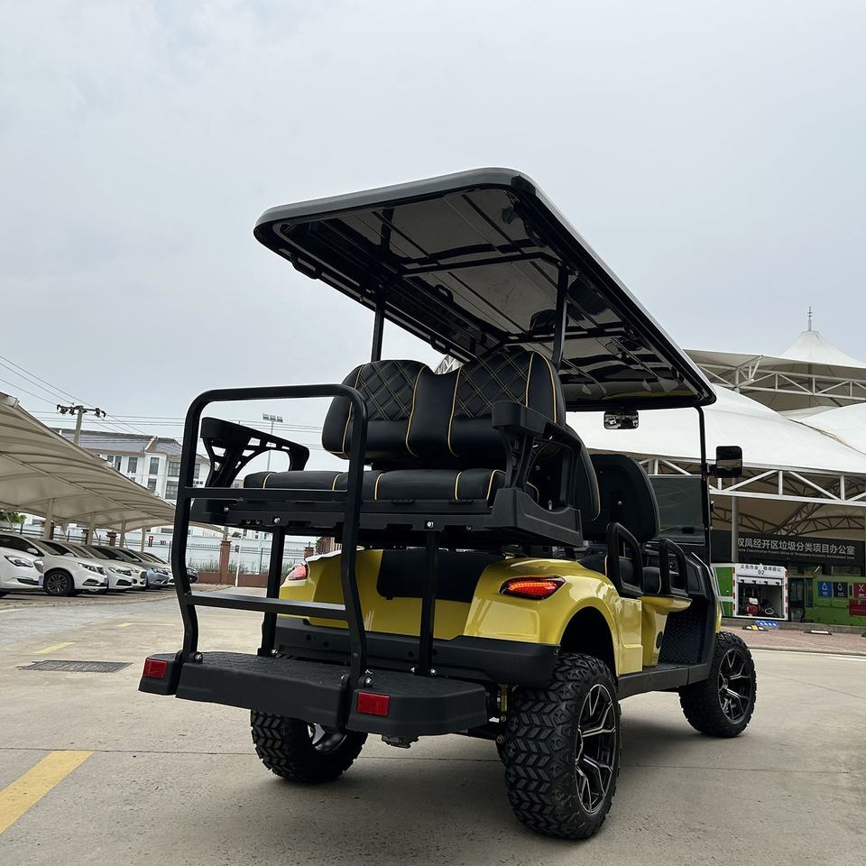 Hot Sale Classic Model Golf Carts Gas Powered 6 Seater Gas Power Enclosed Golf Cart Gas-Powered Golf Cart