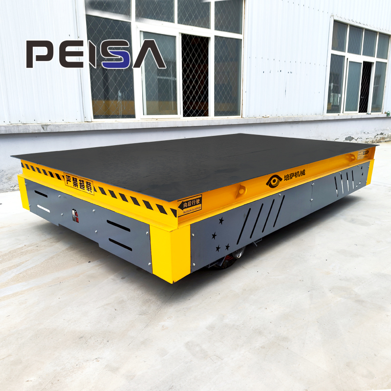 Heavy-Duty Trackless Transfer Cart for Seamless Industrial Transport