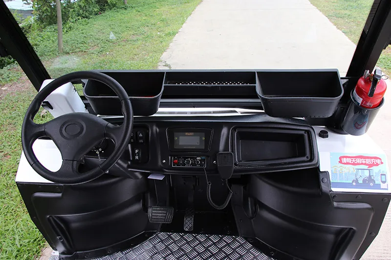 Security Guard Golf Cart Patrol View 7