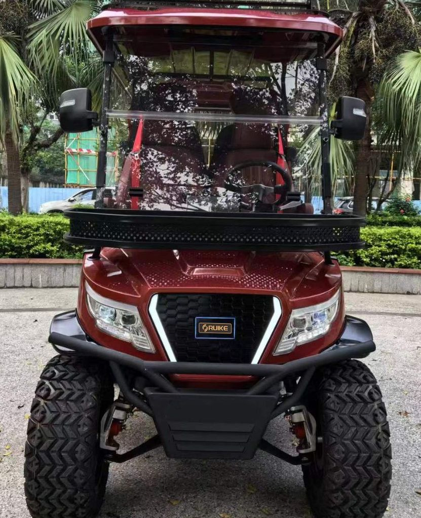 Electric 2+2 Seats Golf Buggy Solar Cart