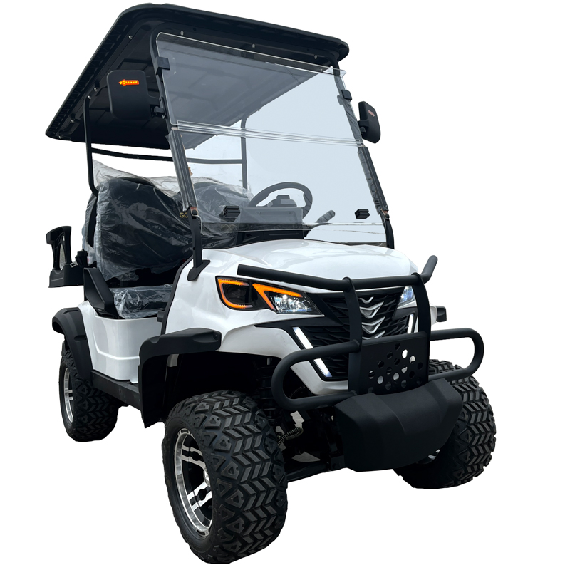New Lifted 48V 72V off Road Electric Golf Carts 4 Seats 4 Wheel Lithium 4 Seat Solar Golf Cart