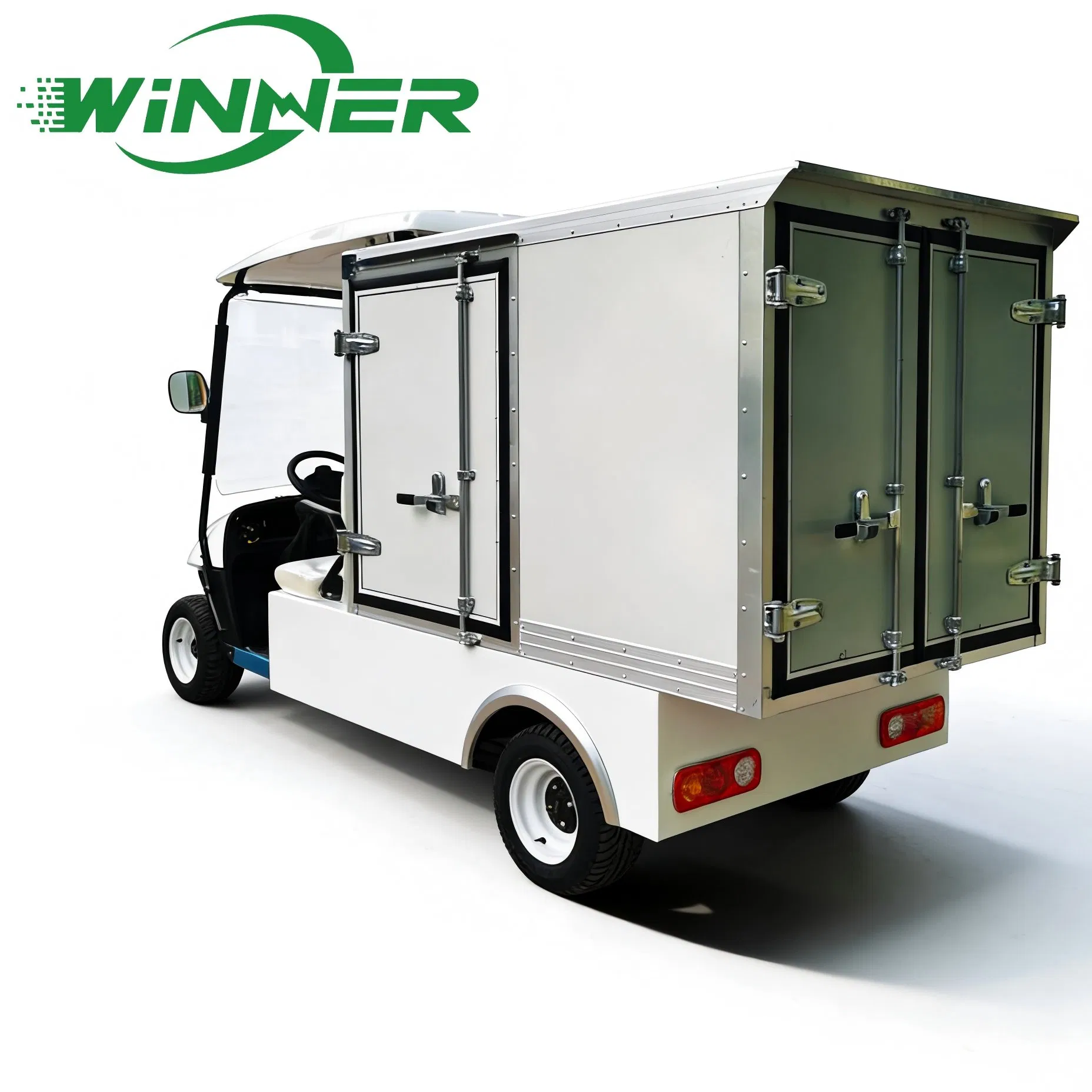 Farm Work Utility Cargo Loading Pickup Golf Cart Box Electric Trailer Golf Cart with Cargo Bed/Tray Resort Airport