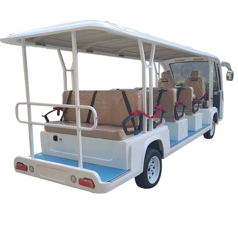 Wholesale Custom Utility Hunting Luxury Sport The Village Fast Golf Cart 11 Seats Sightseeing Bus