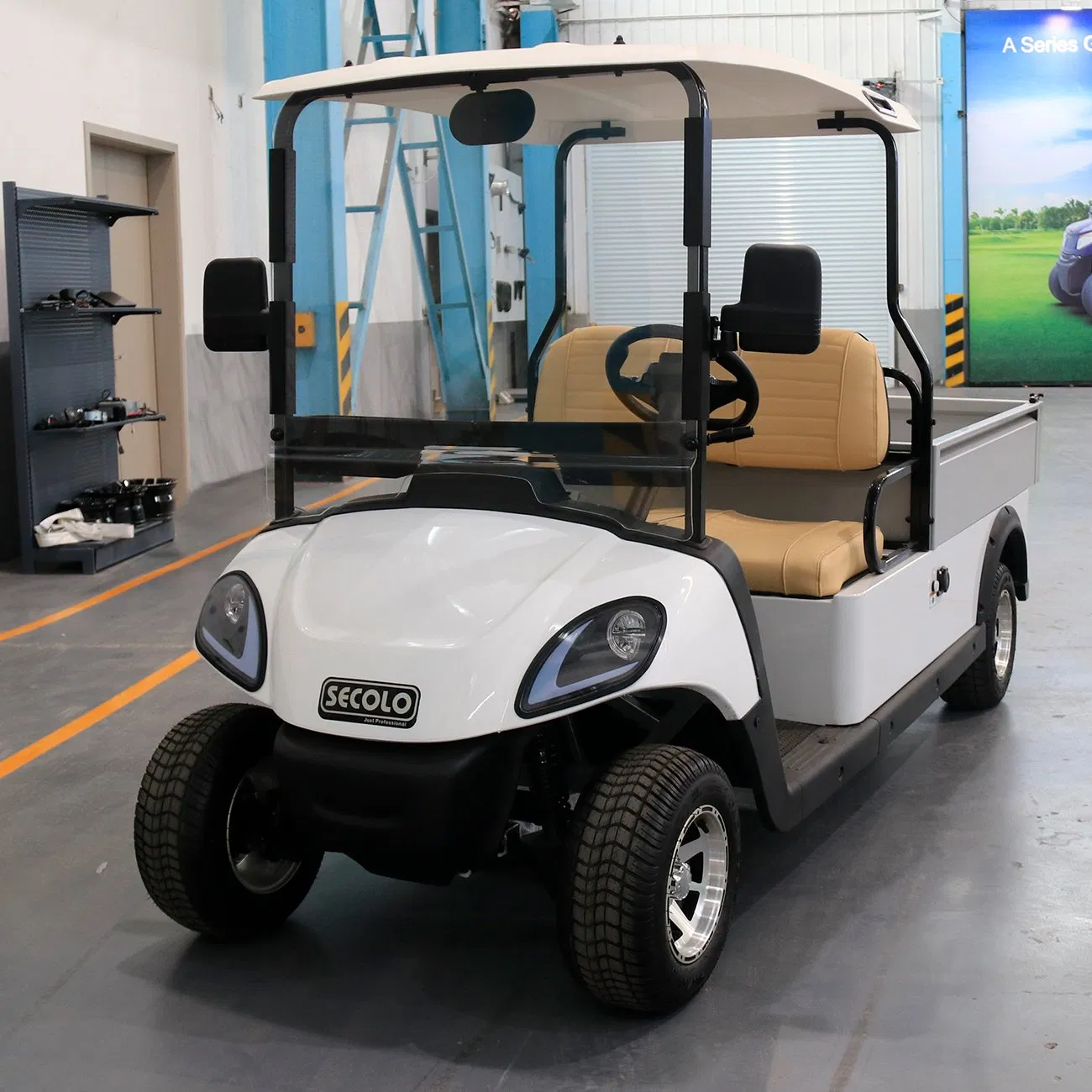Wholesale Price 2 Seater Farm Utility Vehicles Golf Cargo Cart