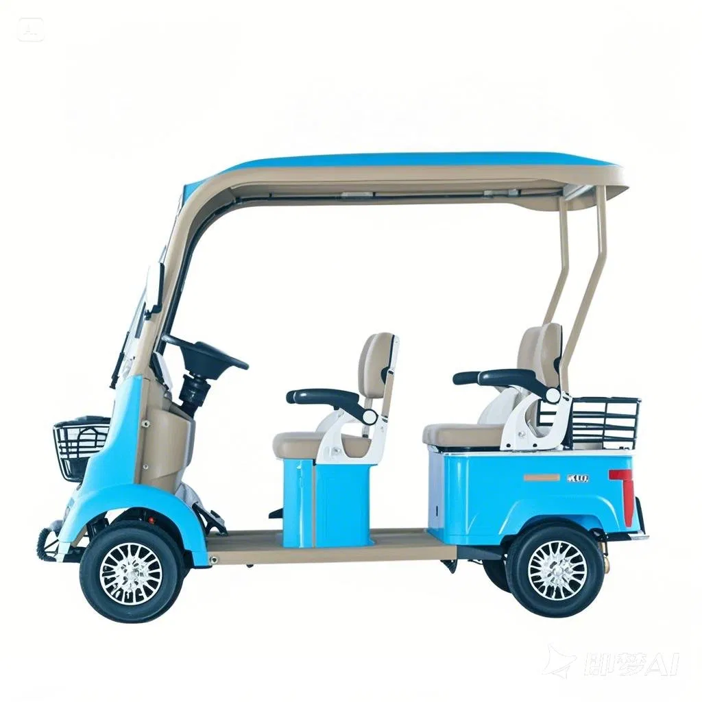 Built-in Audio System Eco-Friendly and Energy-Efficient Campus Event Support Airport Transport 4 Seat Golf Cart Electric Golf Cart