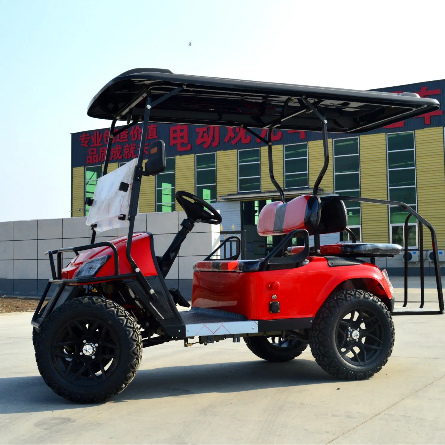2025 Customized Cargo Carts Delivery Service Logistics Electric Scooters Enclosed Trunk Golf Cart City Drive