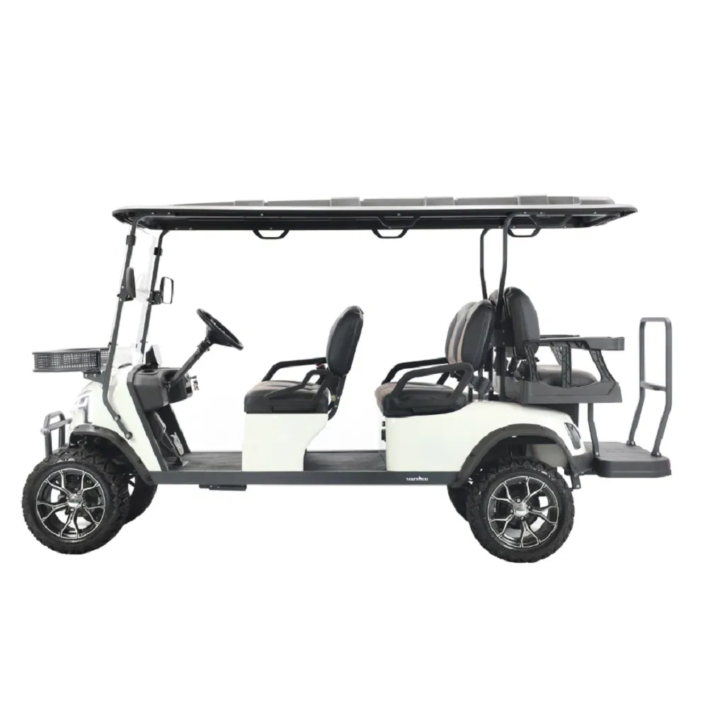 Electric Golf Cart Side View