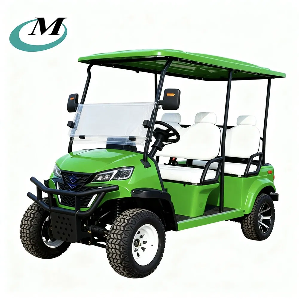 Sightseeing Golf Cart Wholesale 6 Seater Golf Cart with Folded Seat