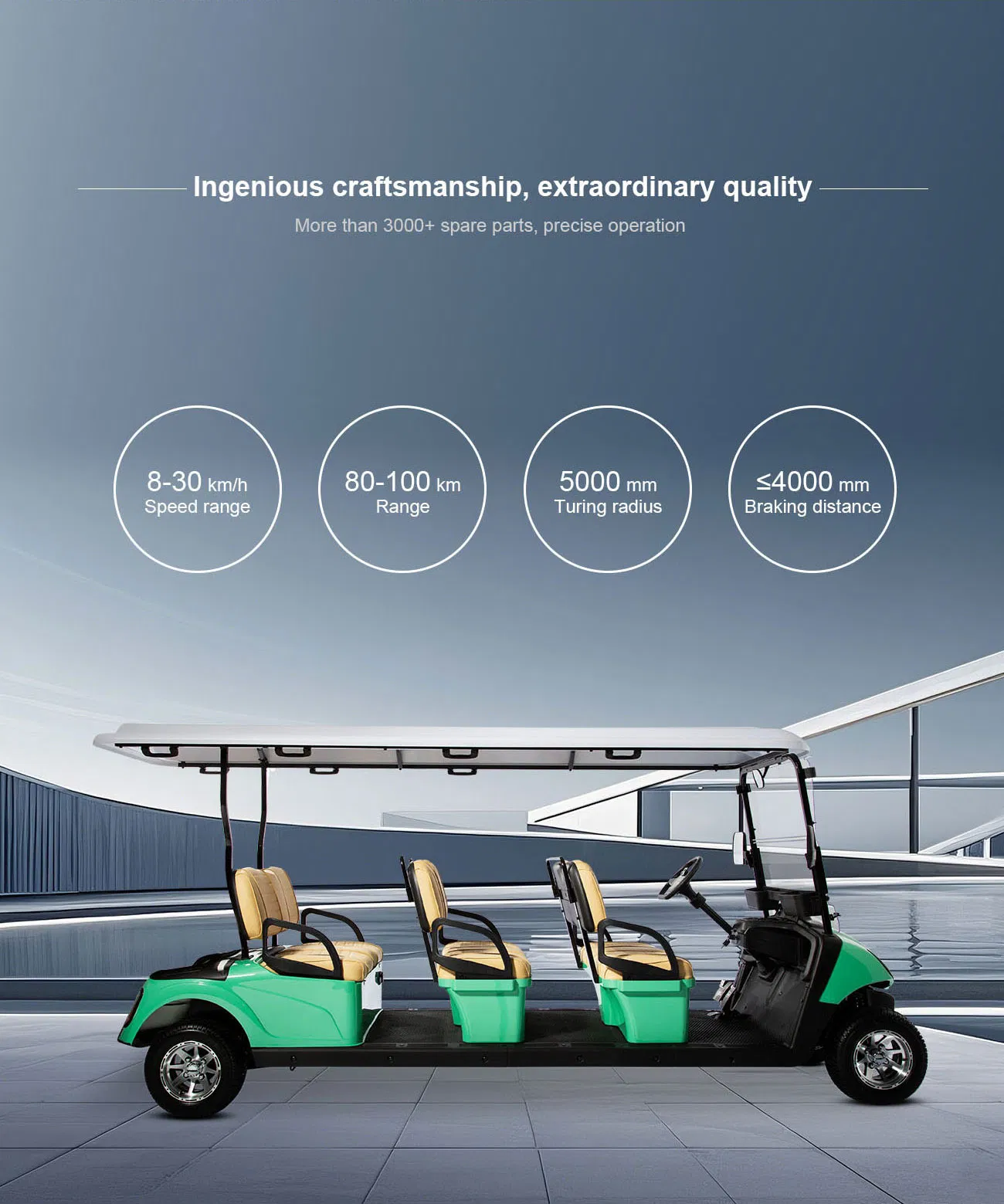 Electric Golf Cart Features