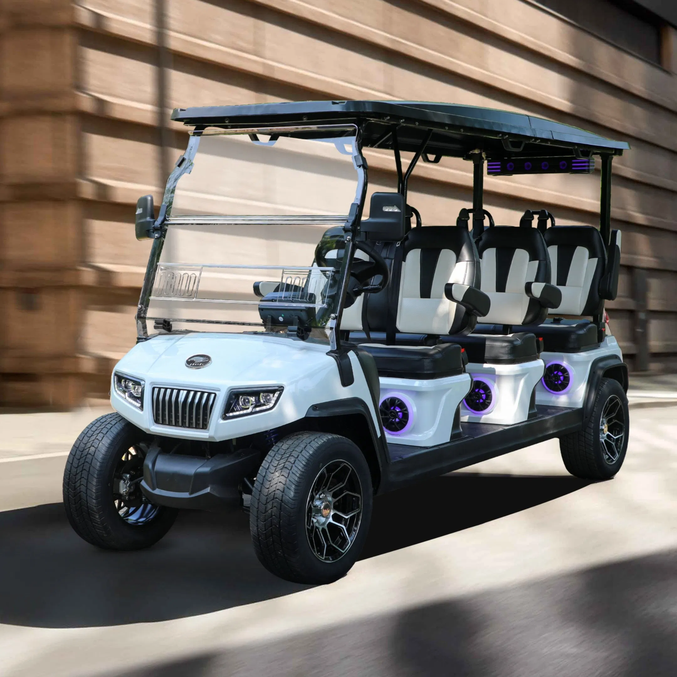 Hdk Foldable 6 Seater Ranger Electric Golf Cart