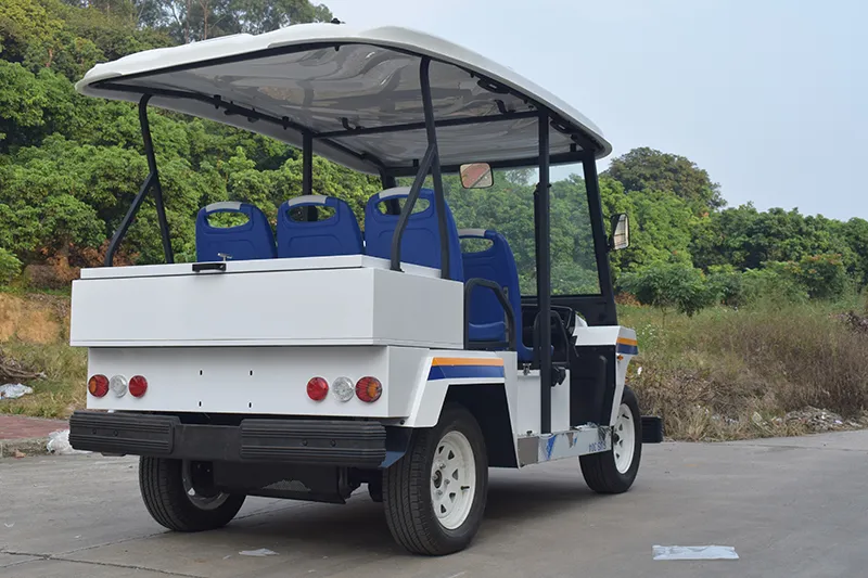 Security Guard Golf Cart Patrol View 3