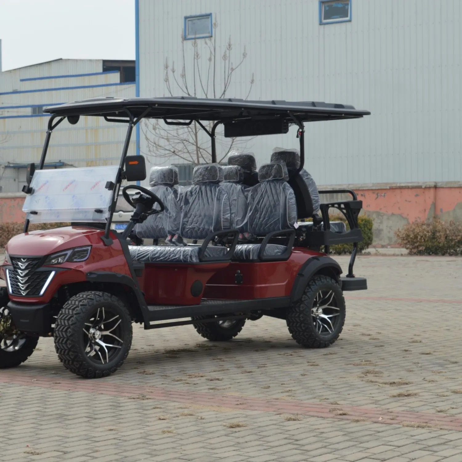 High Speed Electric Buggy 6 Seater Lithium Battery 4X4 Golf Cart Electric
