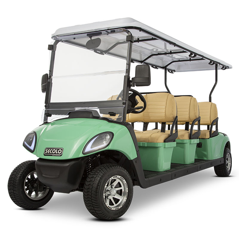 6-Seater Sightseeing Cart Golf Cart for Airport, Campus &amp; Tourism Circuits