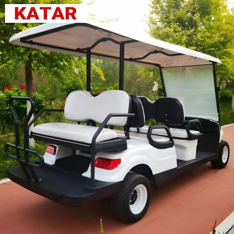 Sdlanch Buy New Mini Community 30 Mph 6 Seater Power Golf Car Cart Buggy with Foldable Rear Seat