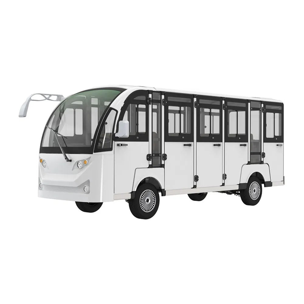 Enclosed Golf Cart Side View