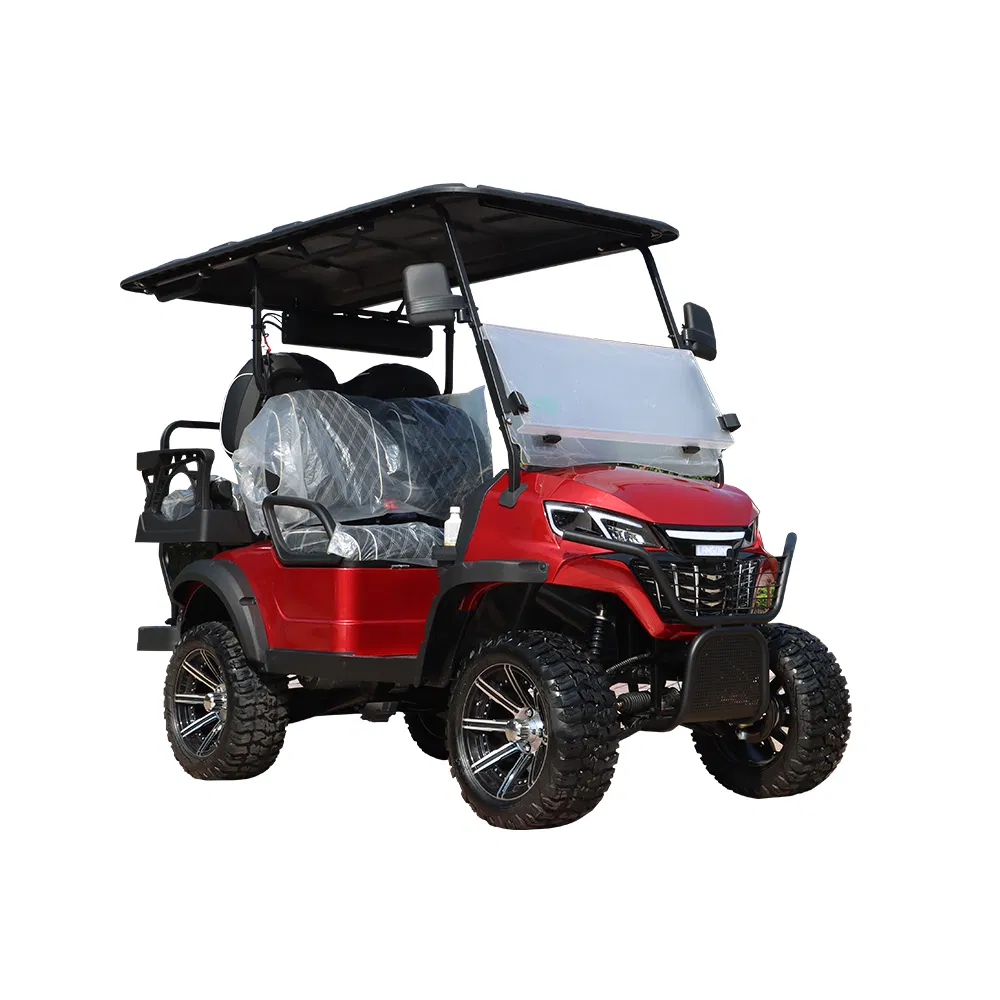 Electric Sightseeing Bus 6 Seater Battery Operated Golf Cart