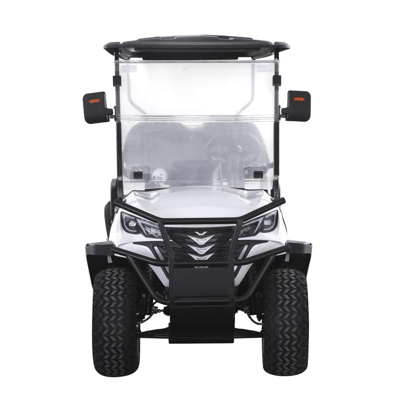 China Mini High Speed Prices Electric Small Club Car Sightseeing Big Wheel 4 Seat Golf Cart