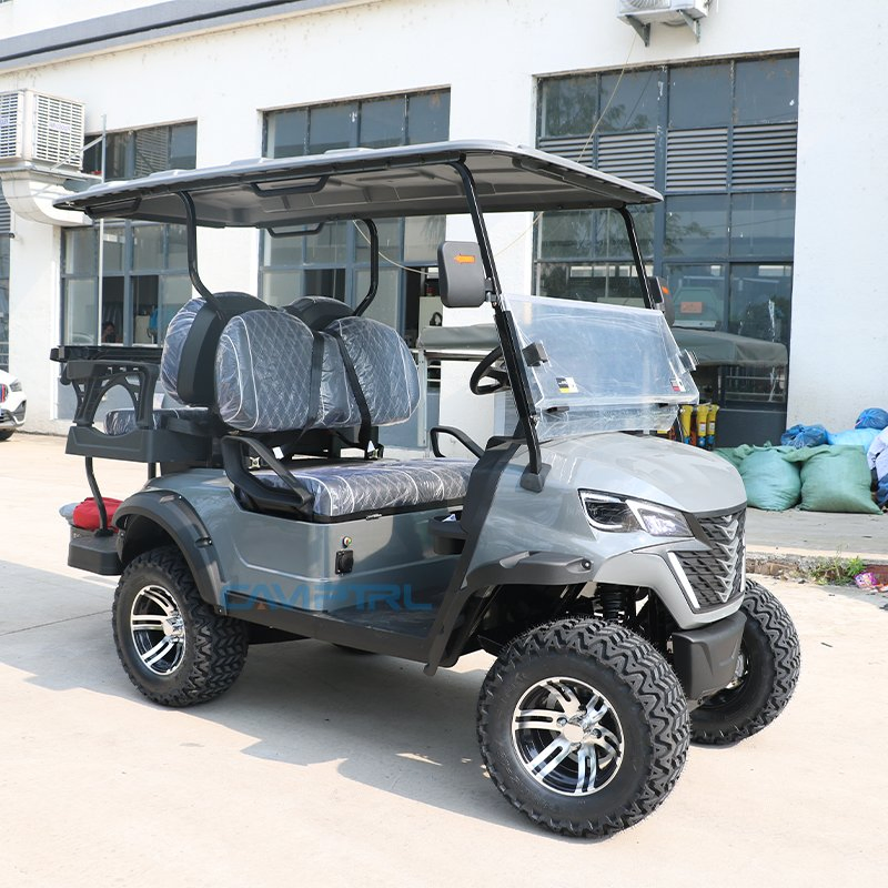 Custom Luxury 6-Passenger Electric Golf Cart with Lithium Battery