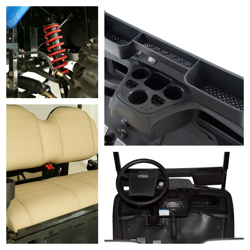 Electric Golf Cart Side View