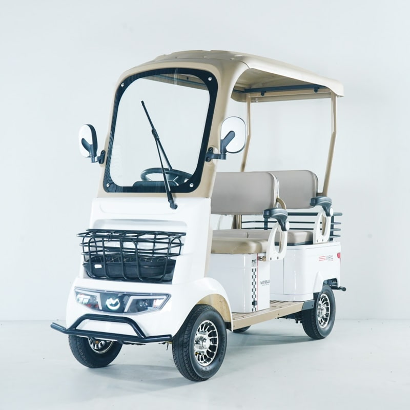 Built-in Audio System Eco-Friendly and Energy-Efficient Campus Event Support Airport Transport 4 Seat Golf Cart Electric Golf Cart