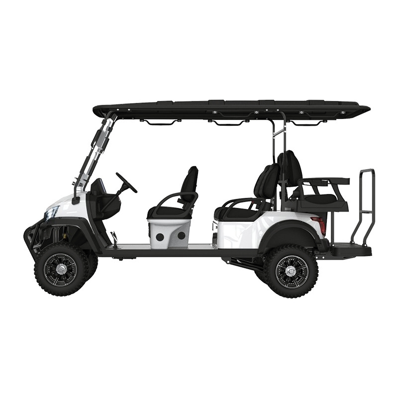 2025 New Model Street Legal Lsv 4+2 Seat Electric Golf Buggy Export