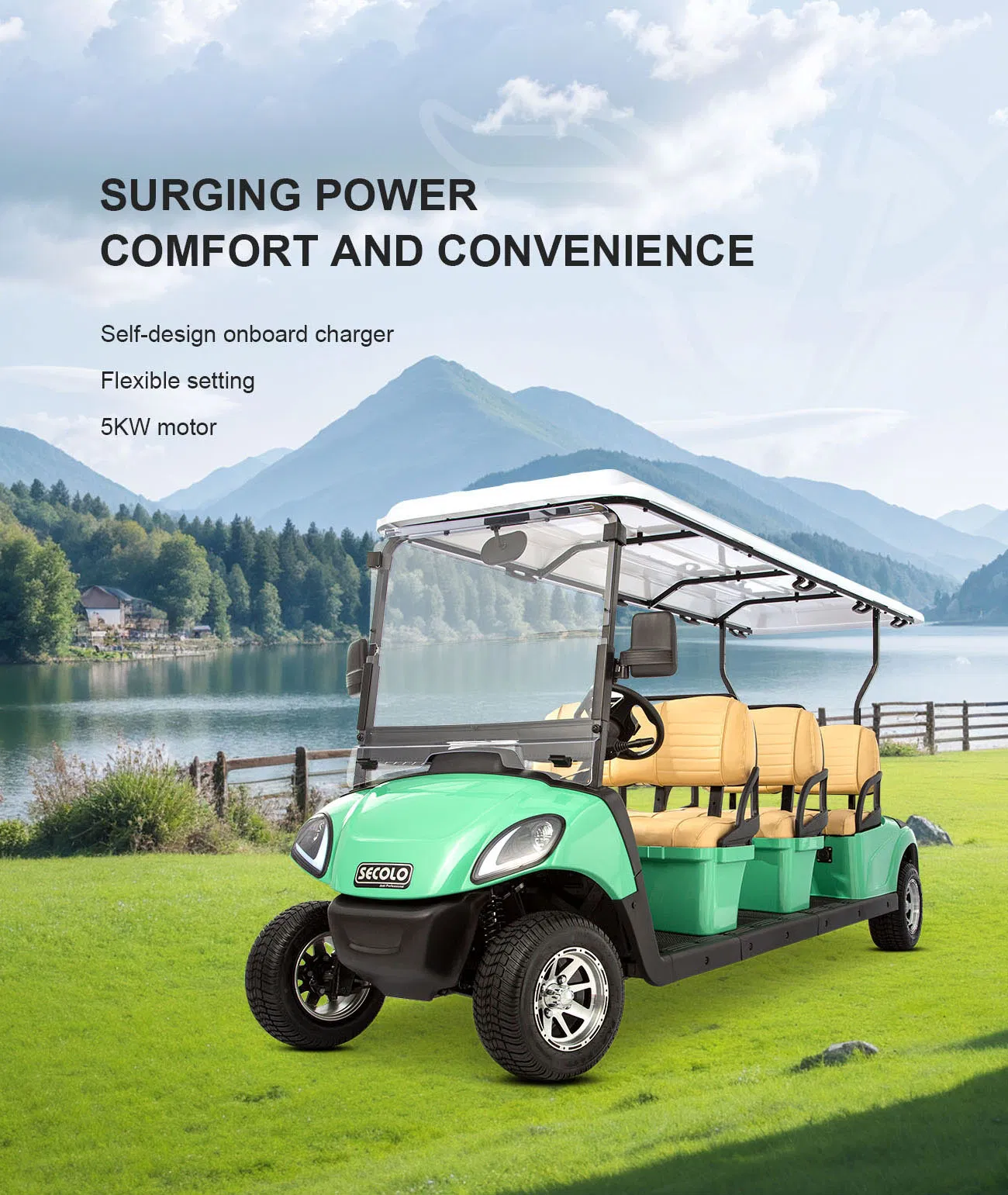 6-Seater Sightseeing Cart