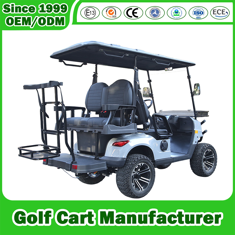 Golf Cart Manufacturer Electric 2+2/4+2/6+2 Seats 2/4/6/8 Person Sighting Shuttle Street Legal 48V/72V Lithium Lifted Utility Offroad Hunting Buggy Club Car