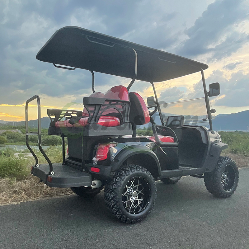 2024 Utility Vehicle Golf Cart 2-8 Seats 4000-7000W Gasoline 300cc Four Wheel Golf Cart with Folding Seats