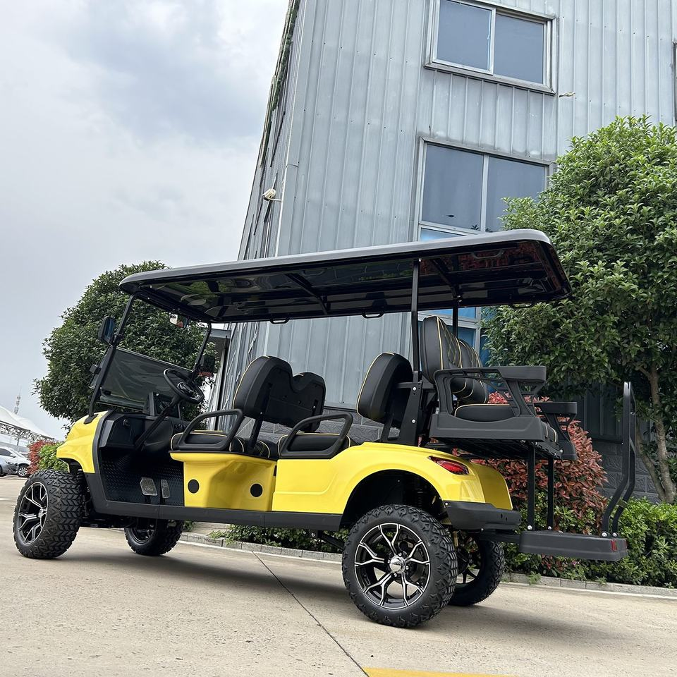 Hot Sale Classic Model Golf Carts Gas Powered 6 Seater Gas Power Enclosed Golf Cart Gas-Powered Golf Cart