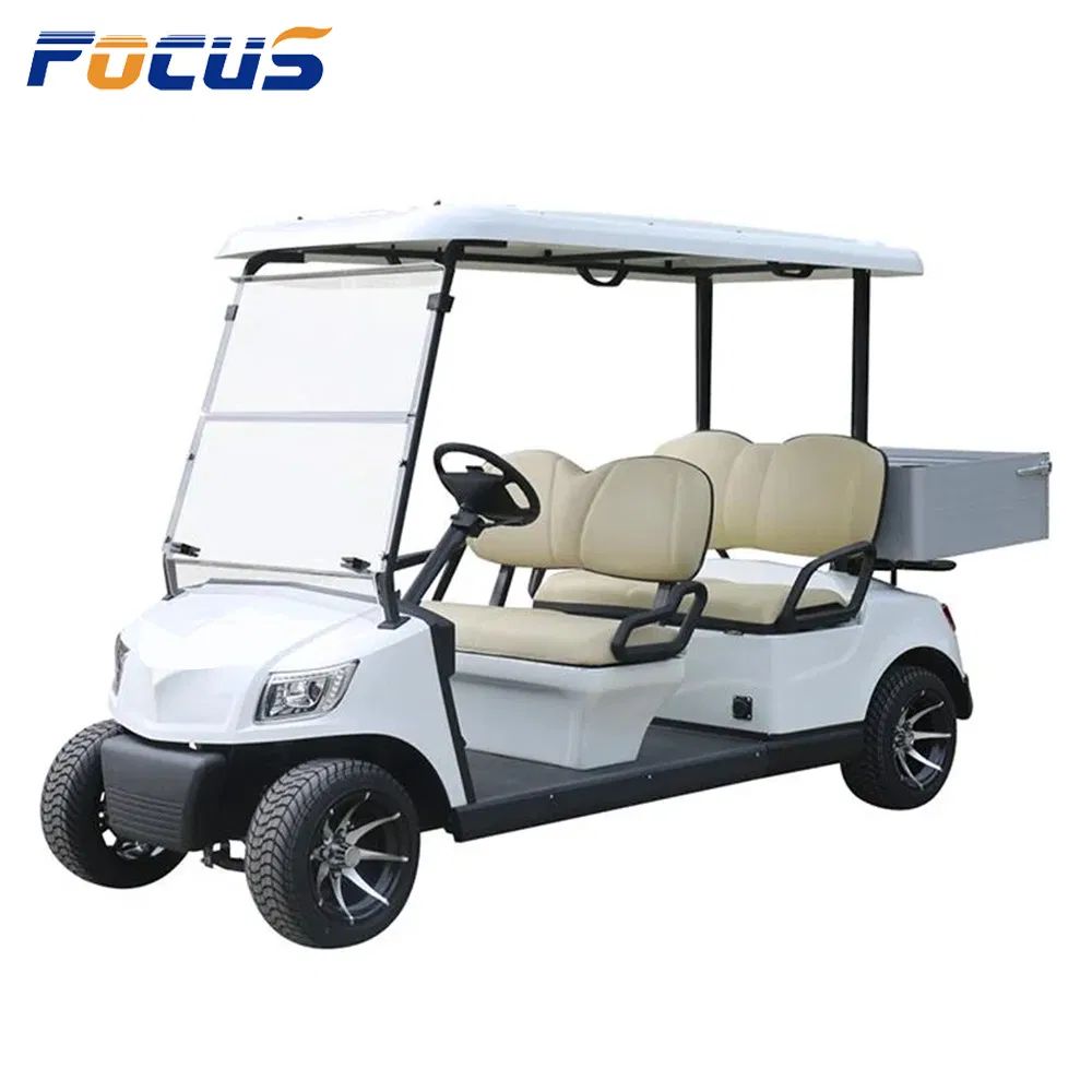 New Generation Electric Golf Cart 4 Seater High Speed 48km/H Thickened Seats Golf Cart