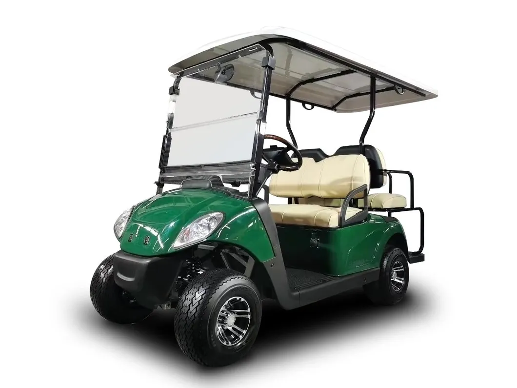 Electric Golf Cart Front View