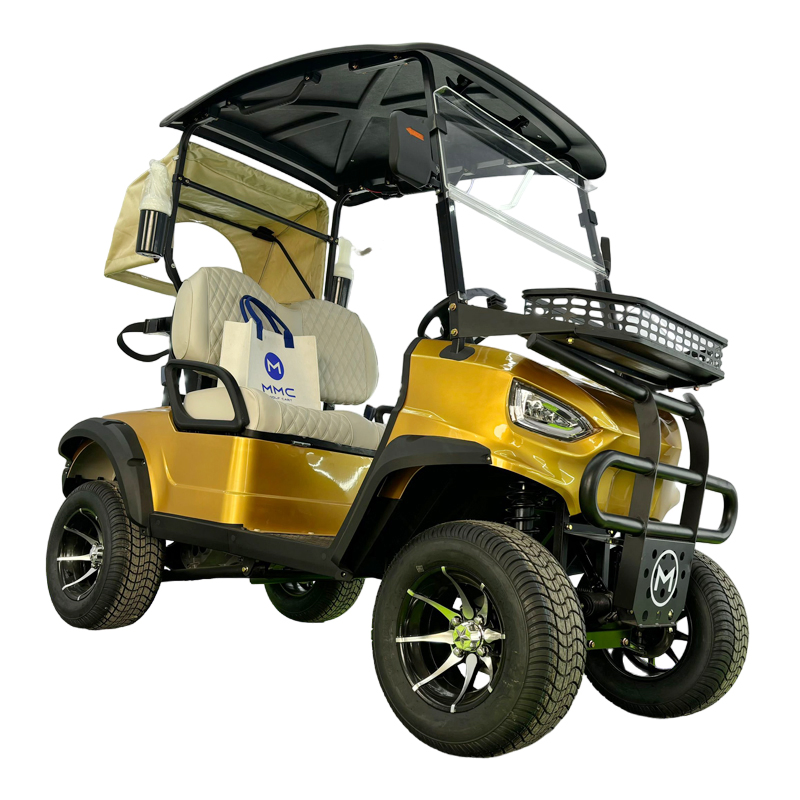 Farm Utility 4/5/7kw Lithium Solar Panel Buggy Sightseeing Vehicle Electric Golf Carts